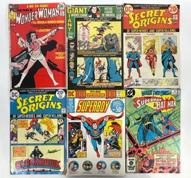 Vintage DC Comics Featuring Wonder Woman, Superman & Batman Lot 16