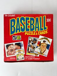 Unopened 1983 Donruss Cello Pack Trading Cards Wax Box