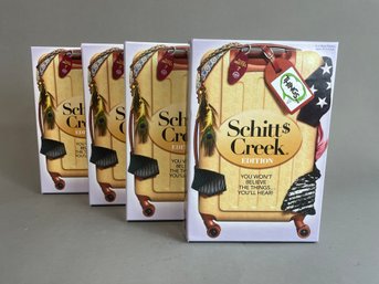Lot Of Four Schitts Creek Boardgames - BRAND NEW!!!!