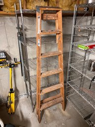 6ft Wooden Step Ladder