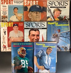 Group Of SPORT Magazines From The 1950s - 1960s