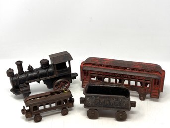 Collection Of Antique Cast Iron Toys - As Is