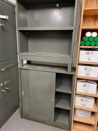 Pair Of Metal Cabinets