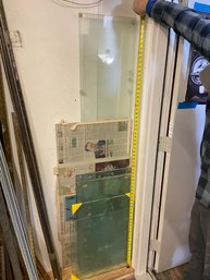 Lot Of Tempered Glass Shelves