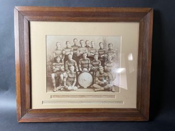 Vintage English Football Photo - 17' X  20'