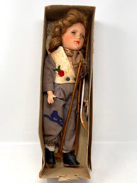 Antique Doll Debu Steen Skier