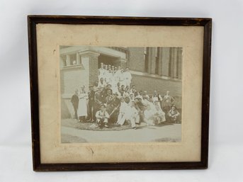 Antique Framed Group Photo