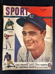 Lou Gehrig Sport Magazine