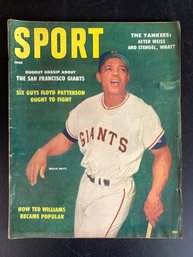 Willie Mays Sport Magazine
