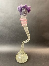 Stephen Fellerman Clair Raabe 1999 Art Glass Sculpture