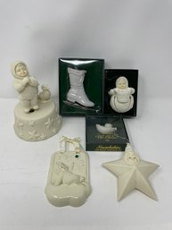 Lot Of Snowbabies Ornaments Music Boxes And More