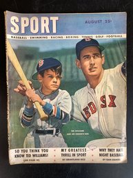Ted Williams Sport Magazine August 1947