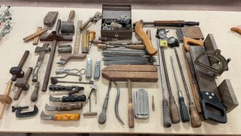 Huge Antique Hand Tool Lot