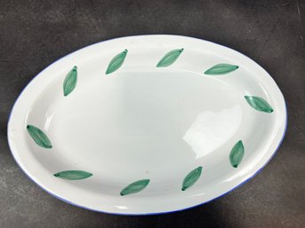 Hand Painted Ceramic Italian Platter