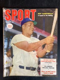 Vintage Sport Magazine Roy Campanella Cover