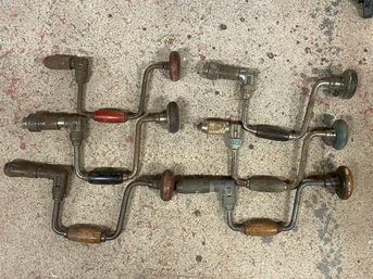 Antique Brace Drills Lot