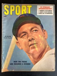 Vintage Sport Magazine Al Kaline Cover