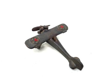 Cast Iron Toy Plane