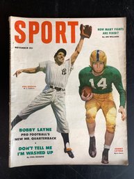 Vintage Sport Magazine Phil Rizzuto Cover