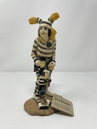 Hopi Clown Kachina Artist Signed And Numbered