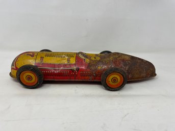 Marx Tin Windup Race Car