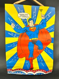 Vintage 1971 Superman Poster