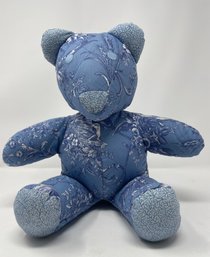 PIERRE DEUX French Country Blue Toile Teddy Bear