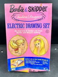 Vintage Barbie And Skipper Drawing Set