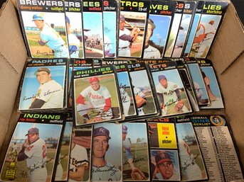 1971 Topps Baseball Cards Lot