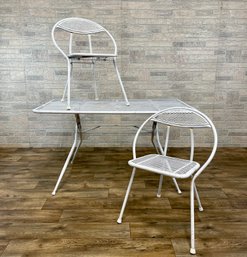 Rid Jid Salterini Folding Patio Set - Includes Two Chairs