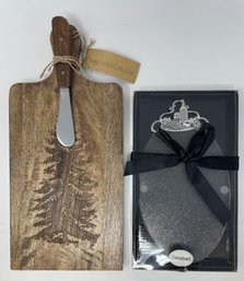 Pair Of Brand New Cheese Boards