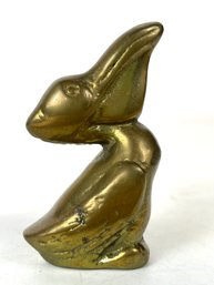 Vintage Brass Pelican Figure
