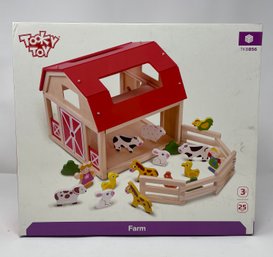 Brand NEW Tooky Toy Farm Block Set