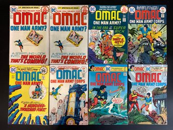 Group Of OMAC Comic Books By DC Comics