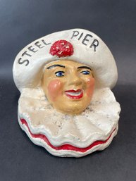 Steel Pier Atlantic City Advertising Chalkware