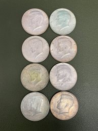 Group Of Kennedy Half Dollars (P)