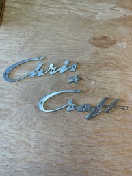 Vintage Chris Craft Emblem Lot