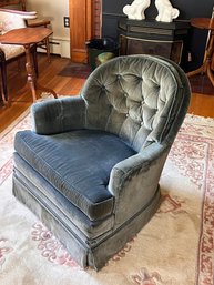 Vintage Velvet Chair