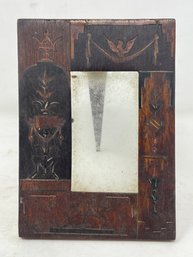 Antique Miniature Inlaid Picture Frame