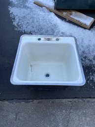 Cast Iron Utility Sink