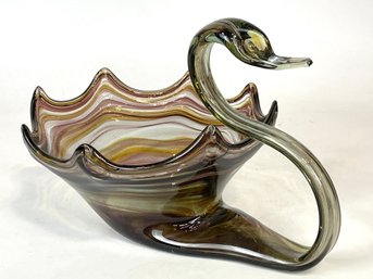 Murano Art Glass Swan