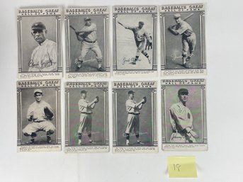 Baseball Great Exhibit Card Lot (18)