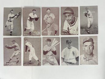 Vintage Baseball Exhibit Card Lot (20)