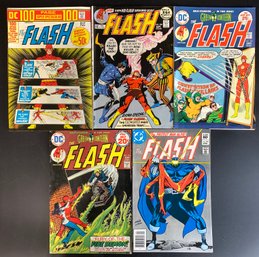 Collection Of Vintage Flash DC Comics