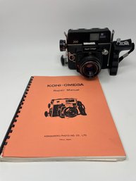 Koni-Omega: Rapid Omega 200 Medium Format Camera With Super Omegon 90mm Lens