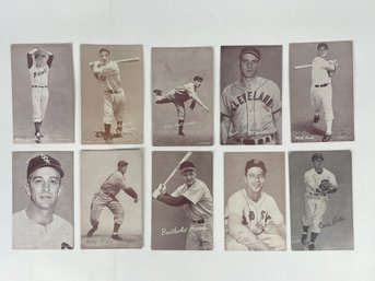 Vintage Baseball Exhibit Card Lot (23)