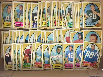 Lot Of 1970 Topps Football Cards (30)