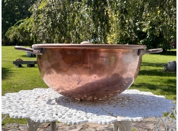 Vintage French Copper Candy Pot