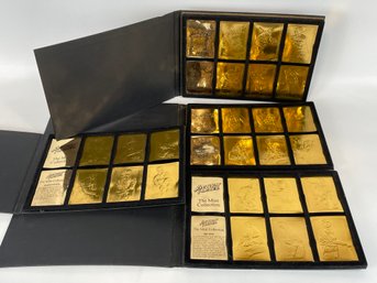 Action Packed 24kt Gold Card Sets - The Mint Collection