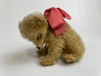 Miniature Mohair Teddy Bear